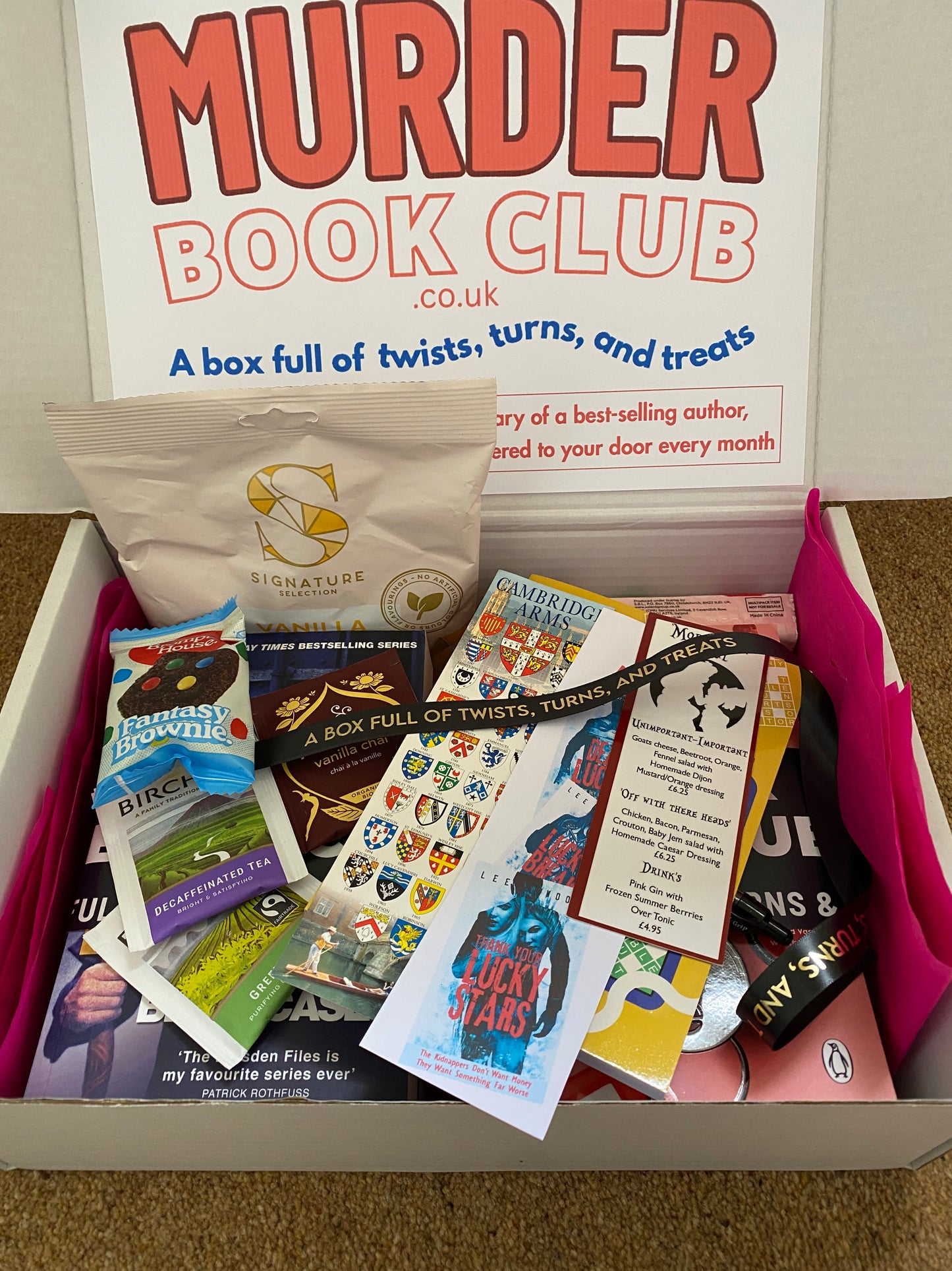 Crime Subscription Box - 3 Books