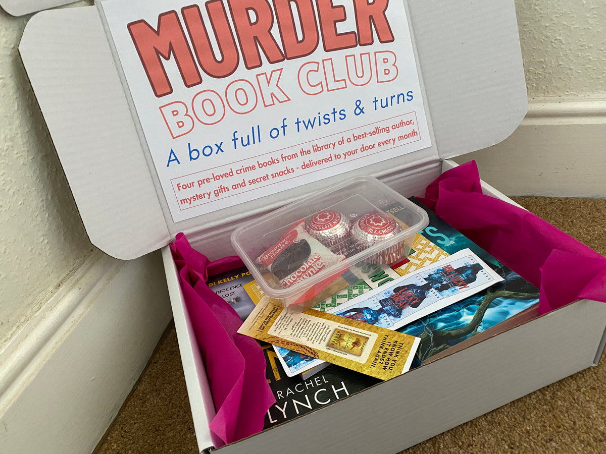 Crime Subscription Box - 4 Books