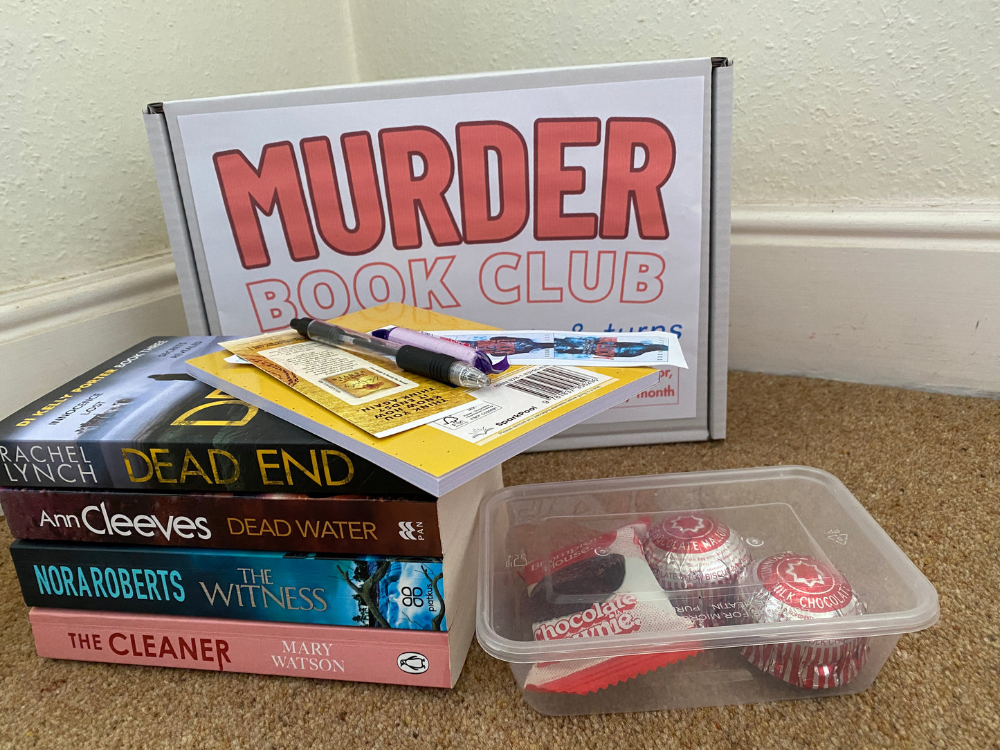 Crime Subscription Box - 3 Books