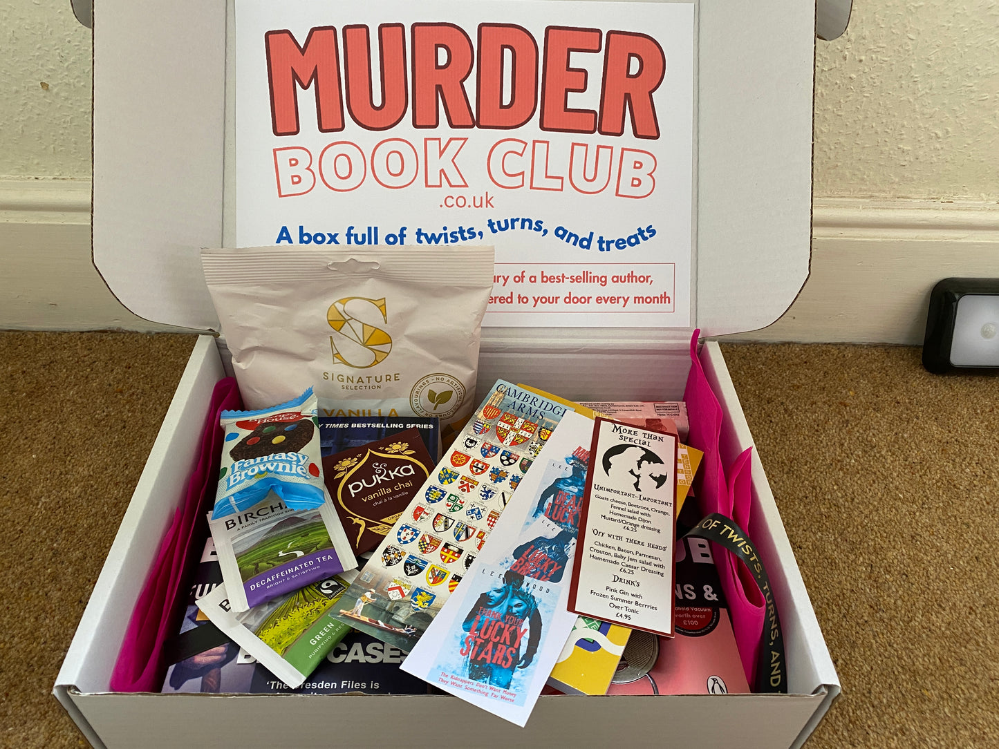Crime Subscription Box - 3 Books