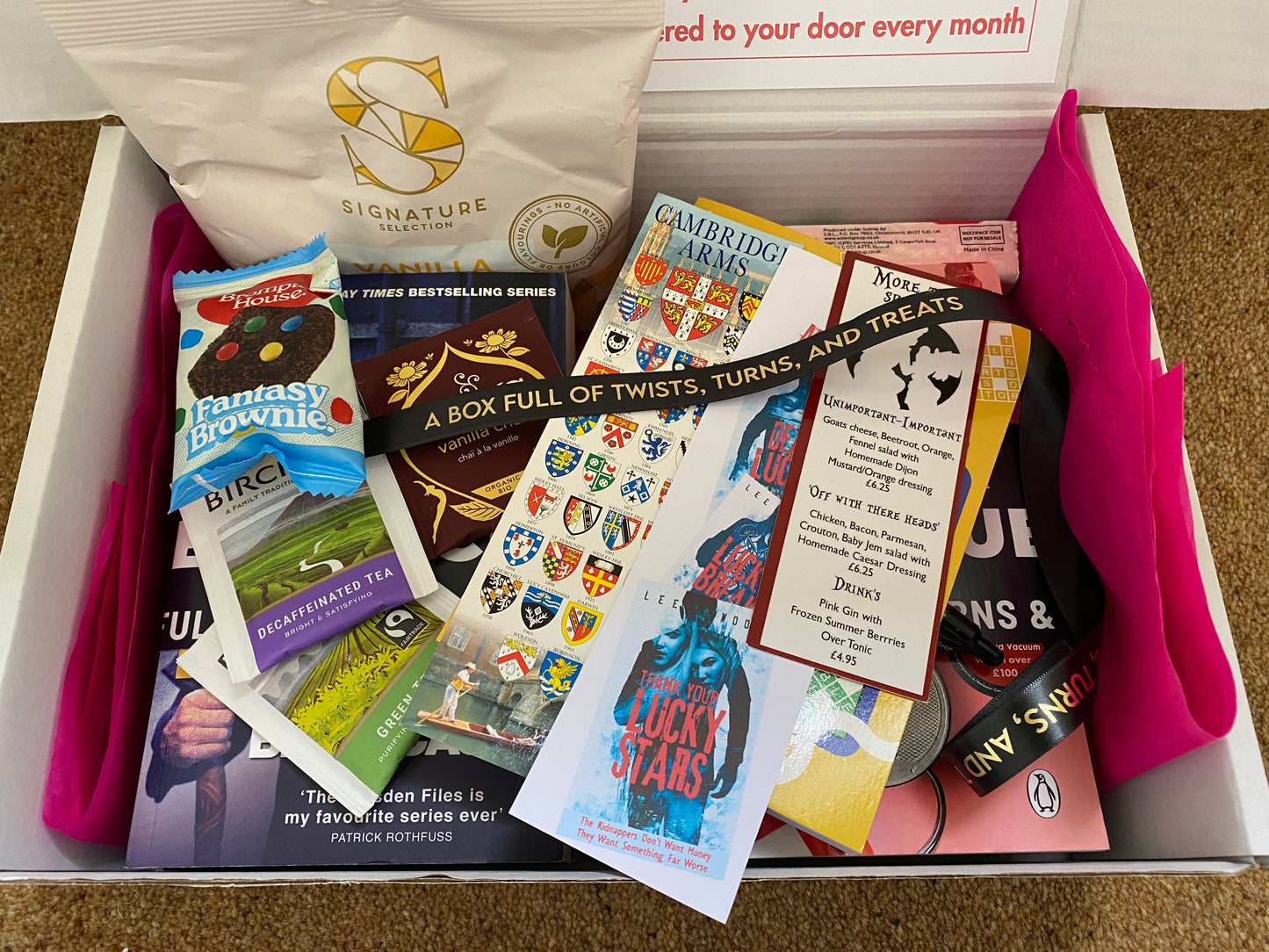Crime Subscription Box - 3 Books