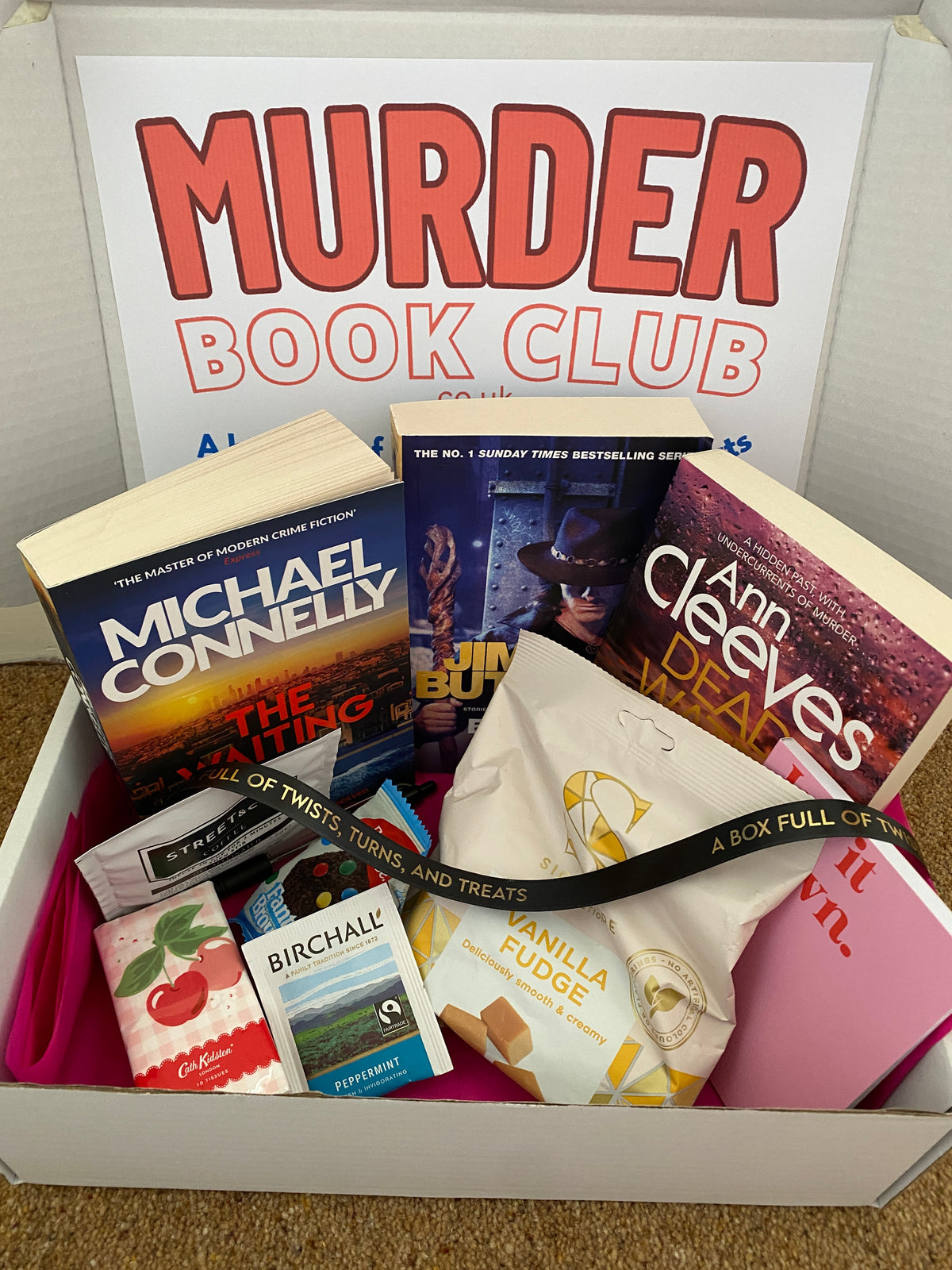 Crime Subscription Box - 4 Books